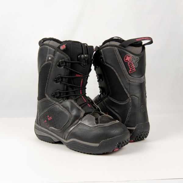 Salomon Ivy Women's Size 8 Snowboard Boots Black/Pink(Used)