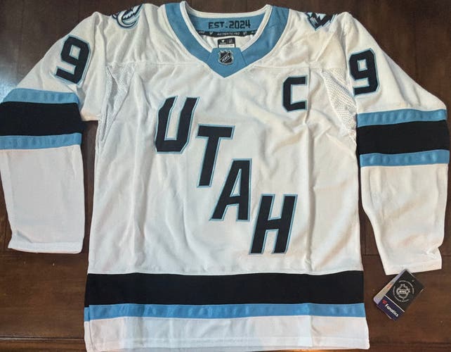 Utah Mammoth Clayton Keller #9 White Away Jersey Adult Large (52)
