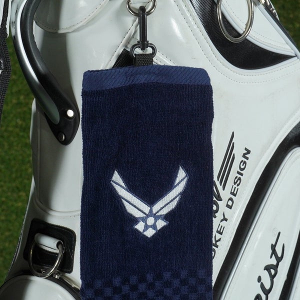 TEAM GOLF U.S. AIR FORCE GOLF TOWEL CLIPABLE, BLUE