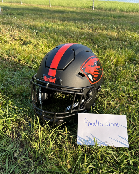 Riddell SpeedFlex Helmet – Oregon Beavers | Adult Extra Large (Used)(READ DESCRIPTION)