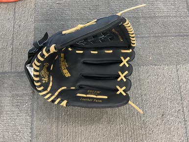 Used Rawlings RSB SOFTBALL SERIES BB/SB Glove RH Throw Black 13" 11614-S000225174