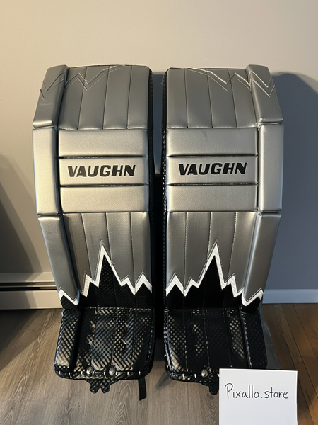Vaughn Velocity Iceberg Pro Senior Goalie Leg Pads – Special Edition (35” +2”) (READ DESCRIPTION)