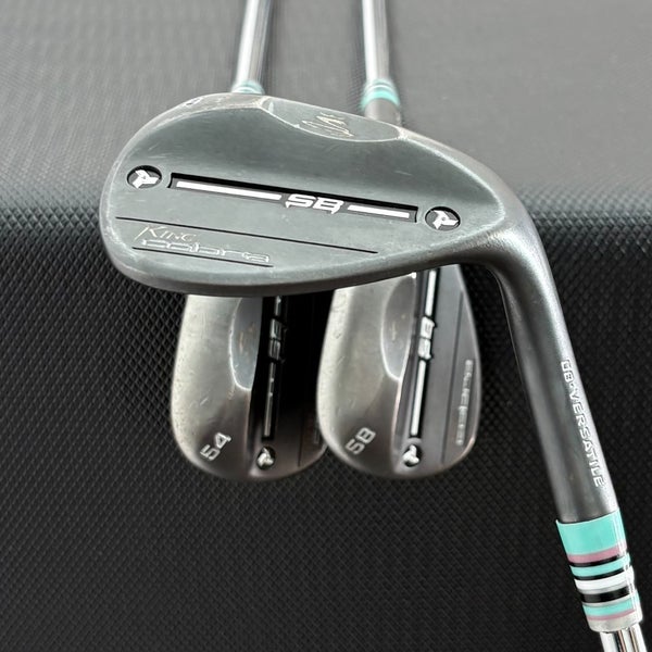 COBRA KING SB BLACK WEDGE SET (50, 54, & 58 DEGREES)