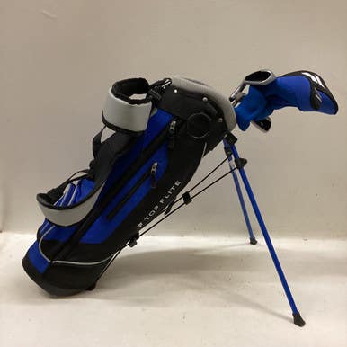 Used Top Flite JUNIOR Jr Package Set LH Black And Royal Blue 6 Piece 11725-S000494234