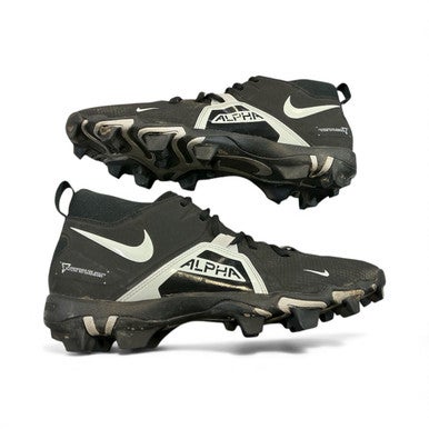 Used Nike ALPHA FASTFLEX Adult FB Cleats Black Senior 11 11873-S000226641