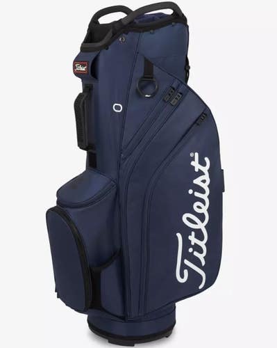 Titleist Cart 14 Golf Cart Bag TB22CT6 Navy/White NEW w/ Tags #87826