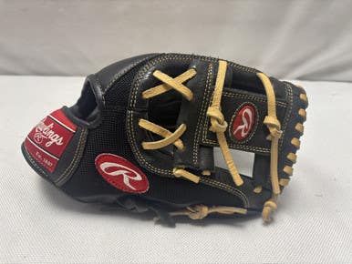 Used Rawlings RENEGADE BB/SB Glove RH Throw Black 11 1/2" 11490-S000267146