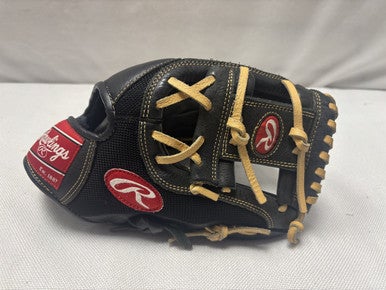 Used Rawlings RENEGADE BB/SB Glove RH Throw Black 11 1/2" 11490-S000267146