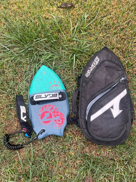 Slyde Handboards Hipster Handboard With Carry Bag *Broken Zipper On Bag