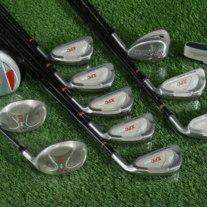 12pc. MEN'S GOLF SET XPC PLUS ZERO FRICTION ALIEN 2 SPALDING SHAFTS RH