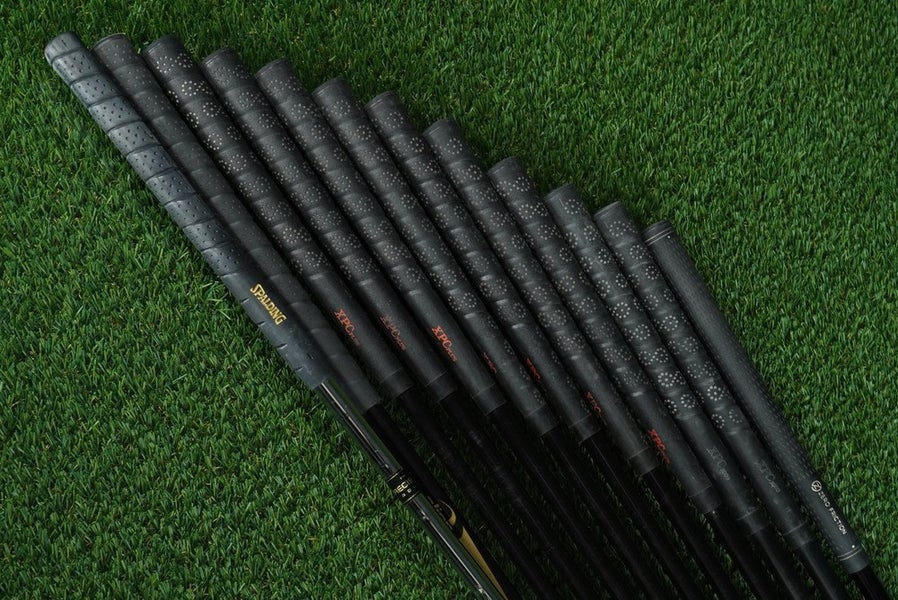 12pc. MEN'S GOLF SET XPC PLUS ZERO FRICTION ALIEN 2 SPALDING SHAFTS RH ...