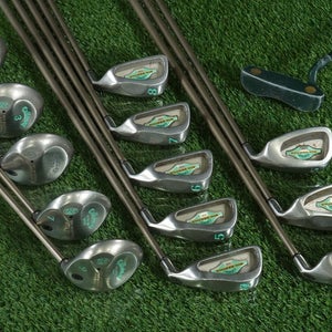 CALLAWAY BIG BERTHA LADIES COMPLETE GOLF SET 14pc GEMS WOMEN'S GRAPHITE SHAFTS