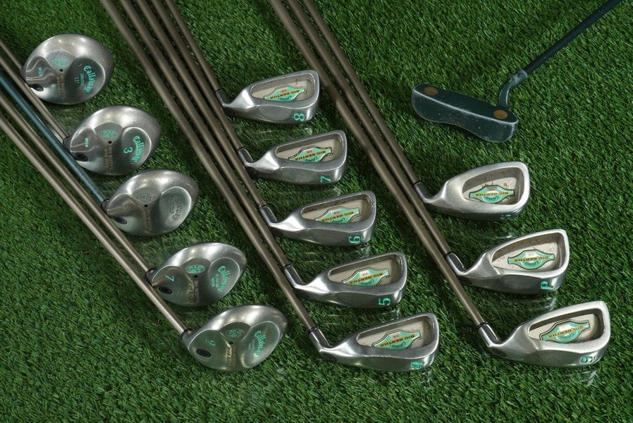 CALLAWAY BIG BERTHA LADIES COMPLETE GOLF SET 14pc GEMS WOMEN'S GRAPHITE SHAFTS