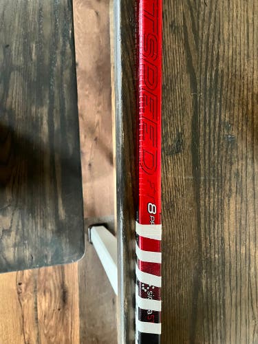 Intermediate CCM JetSpeed FT8 Pro Left Hand Hockey Stick P28 55 Flex (Used)