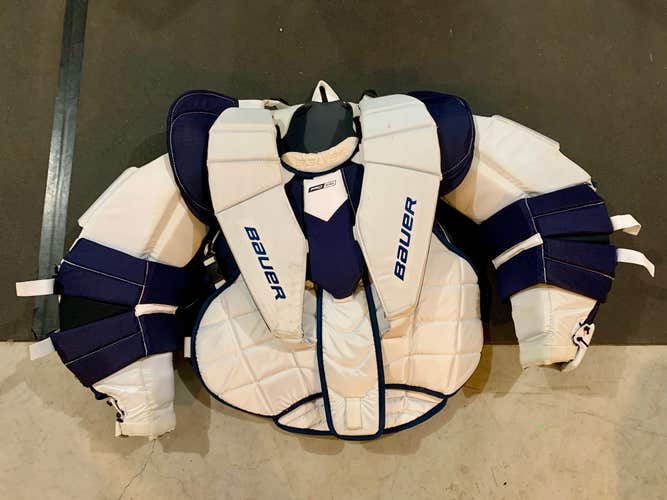 Large 2024 Bauer pro series Goalie Chest Protector Pro Stock (Used) (READ DESCRIPTION)