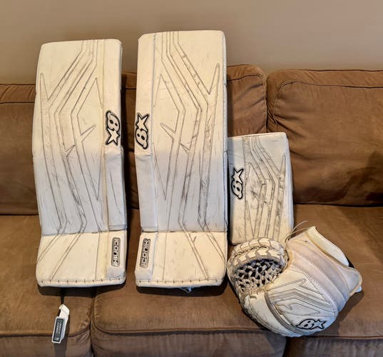 33" + 1 2024 Brian's Iconik Regular Goalie Full Set (Used)