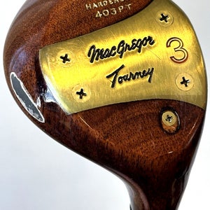 MacGregor Tourney Oil Hardened 403PT Tony Penna Persimmon Fairway 3-Wood RH