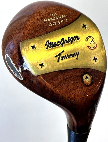 MacGregor Tourney Oil Hardened 403PT Tony Penna Persimmon Fairway 3-Wood RH