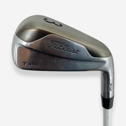 Titleist 716 T-MB 3 Hybrid Driving Iron Right Handed Stiff Flex Graphite Shaft