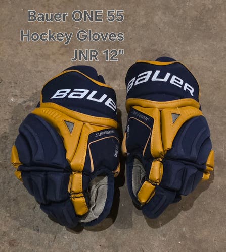 Bauer Supreme One55 Gloves 12" (Used)