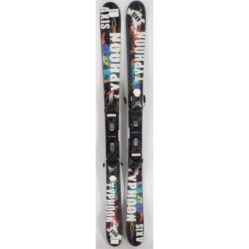 Axis Typhoon Twin Tip Junior Skis with Bindings - 145 cm Used