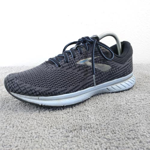 Brooks Revel 3 Womens Size 10 Running Shoes Athletic Gym Sneakers Gray Low Top
