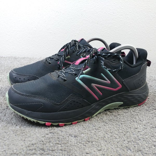 New Balance 410 V7 Womens Size 10 D Trail Running Hiking Shoes Black Pink Low
