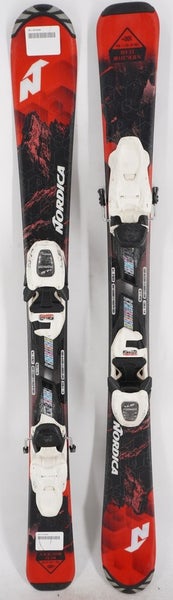 Nordica Navigator Team Kids Skis with Bindings - 100 cm Used