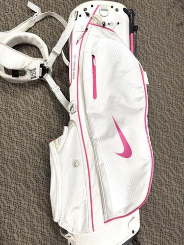 Used Nike WHITE Womens Stand Bag White 11860-C000300852