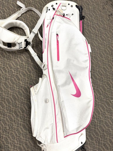 Used Nike WHITE Womens Stand Bag White 11860-C000300852