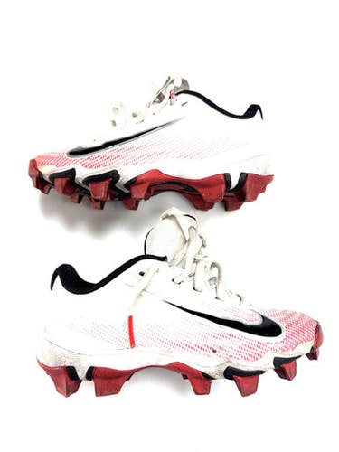 Used Nike DIAMOND BB/SB Cleats White Junior 01 11860-S000300844