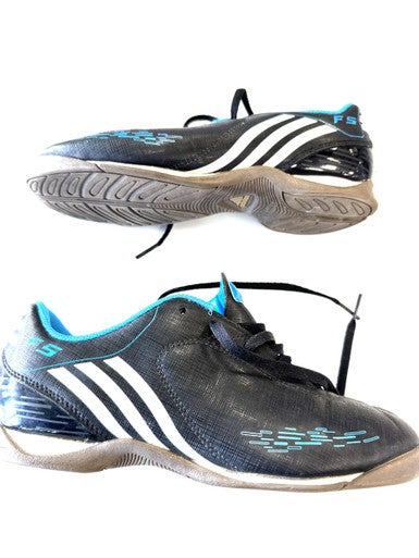 Used Adidas Soccer Indoor Shoes Black Senior 6 11860-S000300830