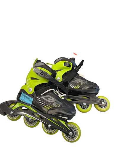 Used Bladerunner ADJ SKATES Junior Rec Fitness Skates Green Adjustable 11682-S000123466