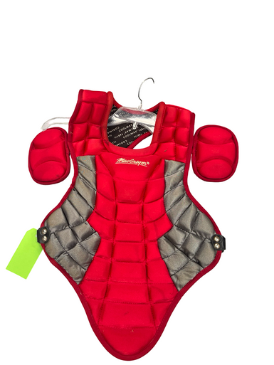 Used MacGregor CHEST PROTECTOR Catchers Chest Protector Red Youth 11682-S000123028