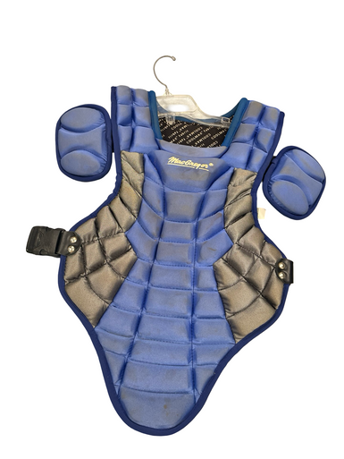 Used MacGregor CHEST PROTECTOR Catchers Chest Protector Royal Blue Youth 11682-S000123029