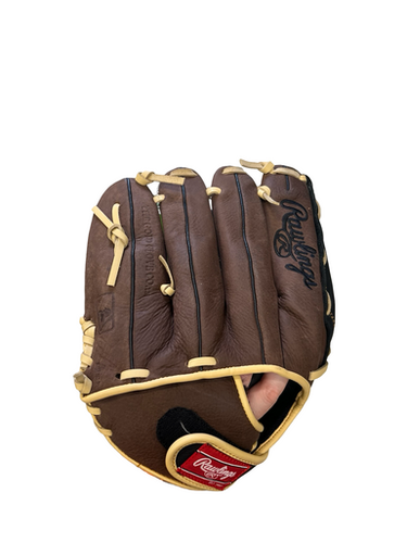 Used Rawlings 12 1/2 INCH RBG36BC BB/SB Glove RH Throw Brown 12 1/2" 11682-S000123238