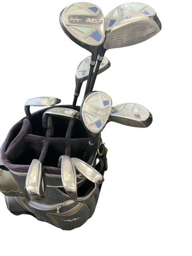 Used Walter Hagen MS2 Womens Package Set RH Royal Blue 11 Piece 11682-S000123377