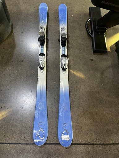Used K2 SWEET LUV Womens DH Ski/Binding Royal Blue 156 cm 11605-S000205111