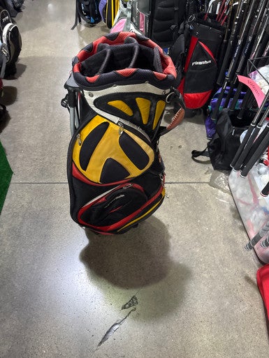 Used Taylormade R7 STAND BAG Mens Stand Bag Red 11605-S000205730