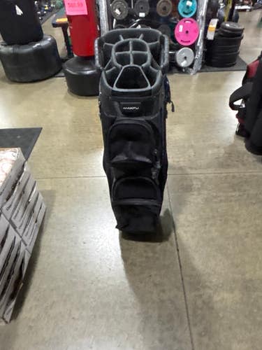 Used Maxfli HONORS CART BAG Mens Cart Bag Black 11605-S000208861