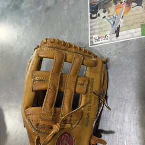 Used Rawlings FASTBACK BB/SB Glove RH Throw Brown 12" 11605-S000208878
