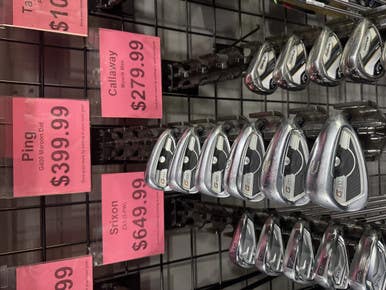 Used Ping G400 MAROON DOT Mens Iron Set RH 6I-GW/AW 11605-S000208916