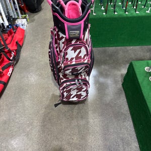 Used MOLHIMAWK CART BAG Mens Cart Bag Pink 11605-S000208116