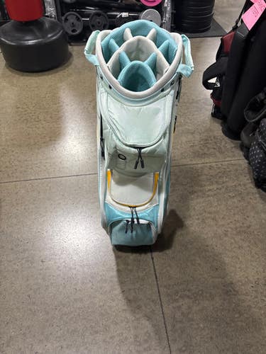 Used Top Flite AURA CART BAG Womens Cart Bag Turquoise 11605-S000209106