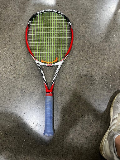 Used Wilson STEAM 99S Adult Tennis Racquet Red 4 3/8" 11605-S000209351