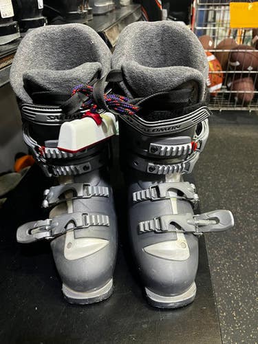 Used Salomon PERFORMA Womens DH Ski Boot Grey 240 MP - J06 - W07 11605-C000209339
