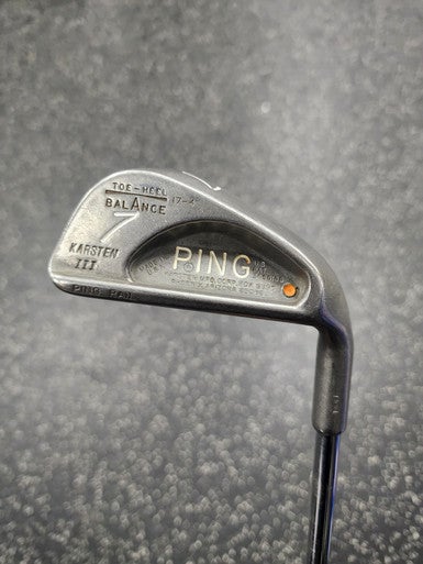 Used Ping KARSTEN III Mens Individual Iron RH 7 Iron 11849-S000033591