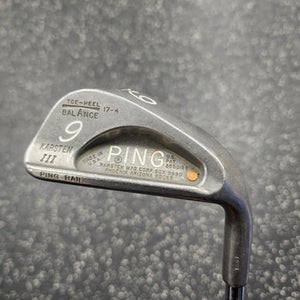 Used Ping KARSTEN III Mens Individual Iron RH 9 Iron 11849-S000033593