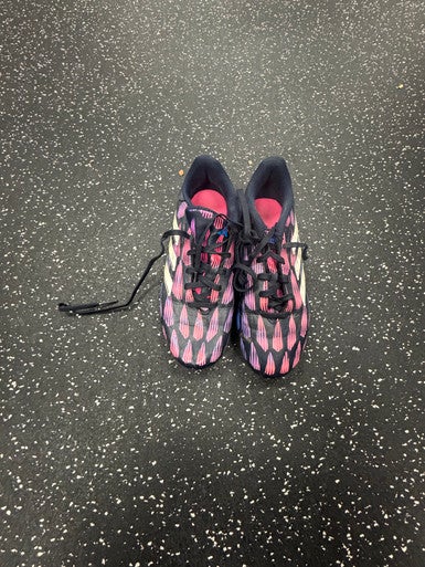 Used Adidas COPA PURE Soccer Cleats Black And Pink Junior 03.5 11849-S000033580