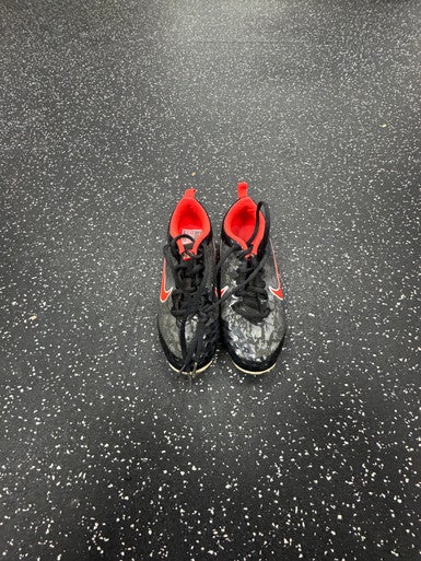 Used Nike FASTFLEX BB/SB Cleats Grey Junior 02.5 11849-S000033582